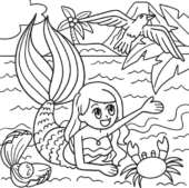 Disegni di Estate da colorare
