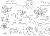 Disegni di Estate da colorare