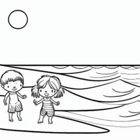 Bambini in spiaggia  22