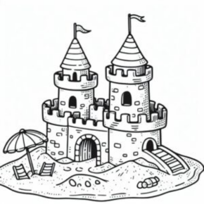 Castelli di sapbbia in spiaggia  23
