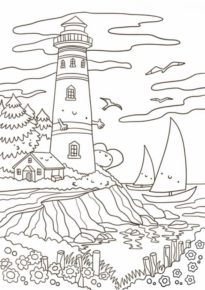 Disegni Estate in spiaggia  6