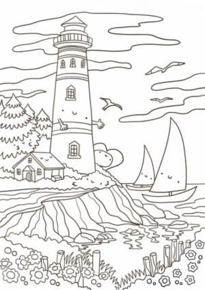 Disegni Estate in spiaggia  6