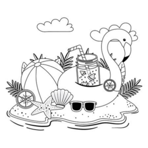 Disegni Estate in spiaggia  34