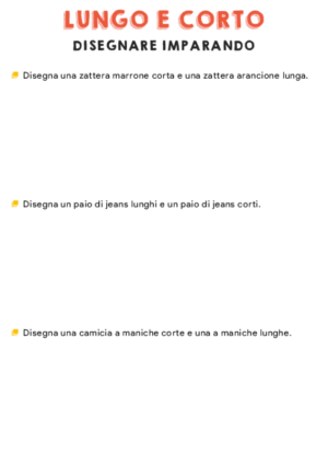 Disegna – Lungo e corto  3