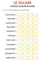 Quadrisillabe