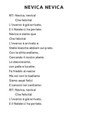 Nevica Nevica