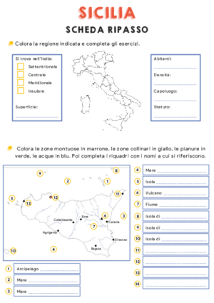 Scheda ripasso – Sicilia