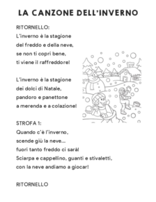La Canzone dell’Inverno