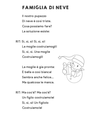 Famiglia Di Neve