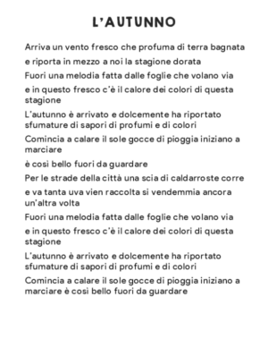 L'Autunno