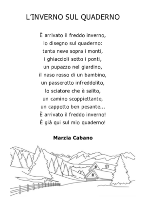 L'inverno sul quaderno