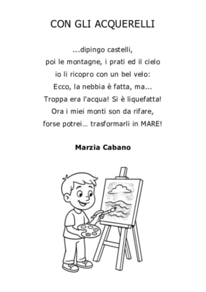 Con gli acquerelli