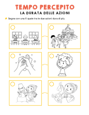 Tempo percepito – la durata delle azioni