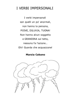 I verbi impersonali