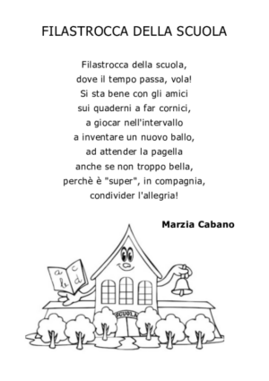 Filastrocca della scuola