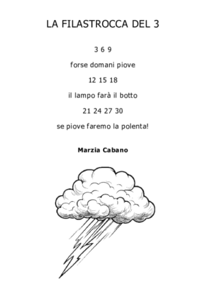 La filastrocca del  3