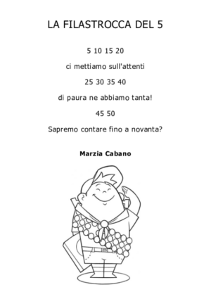 La filastrocca del  5
